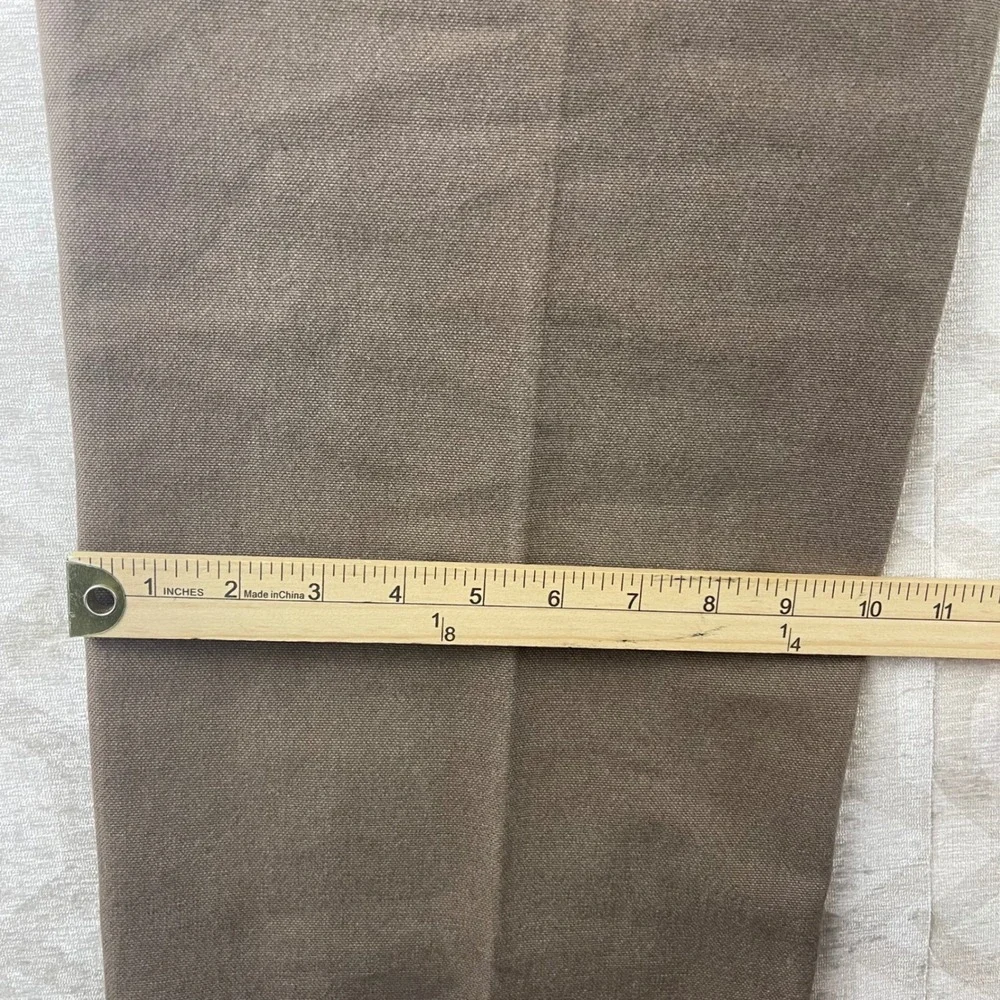 Diamond Gusset Jean Co Mens Brown Canvas‎ Work Pants Made in USA 42x36 DMECVS201
